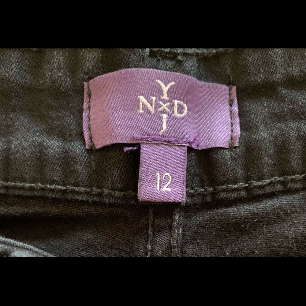 NYDJ Black Leggings Sz 12 - Picture 6 of 8